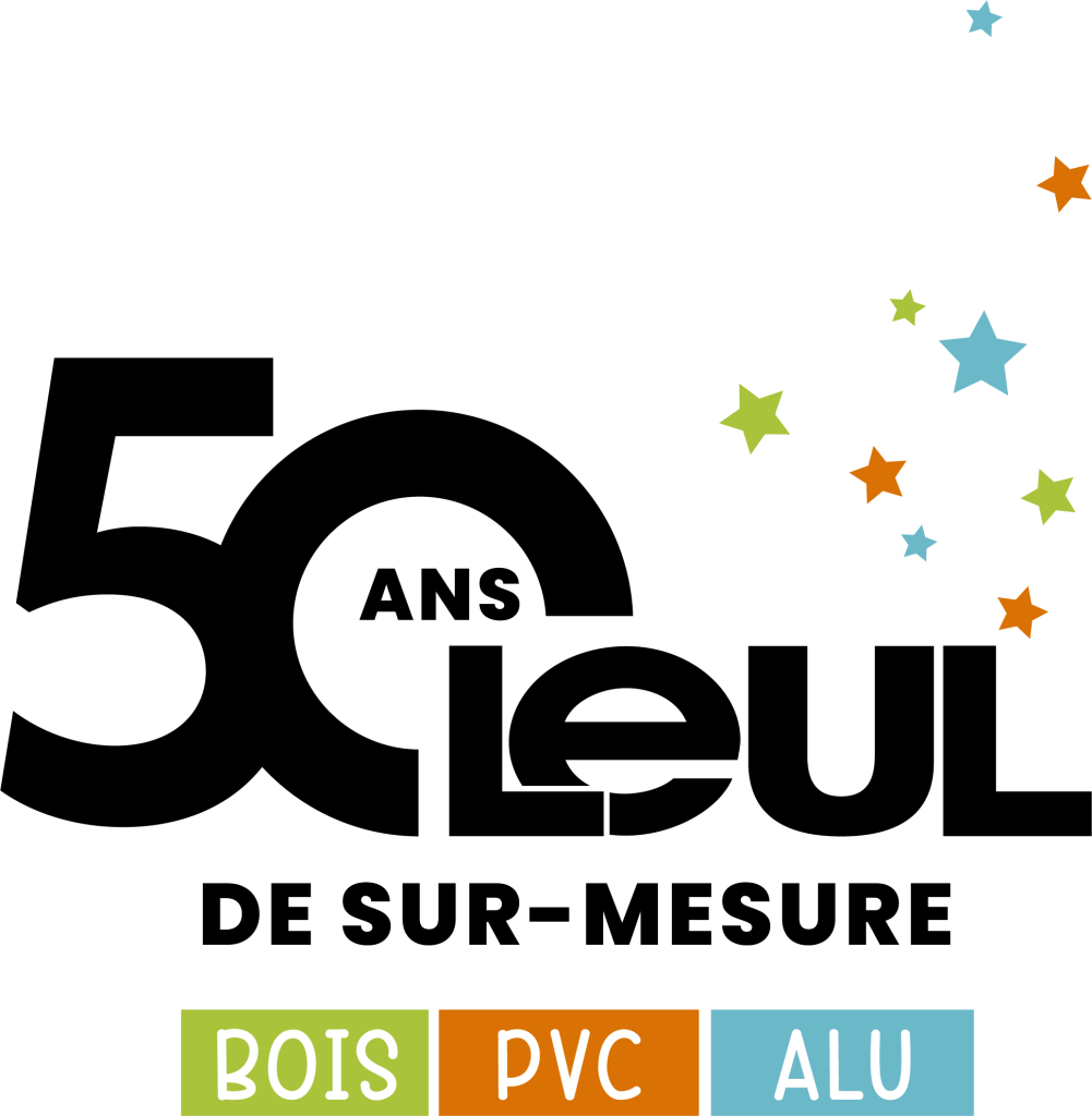 logo leul 50 ans de sur-mesure