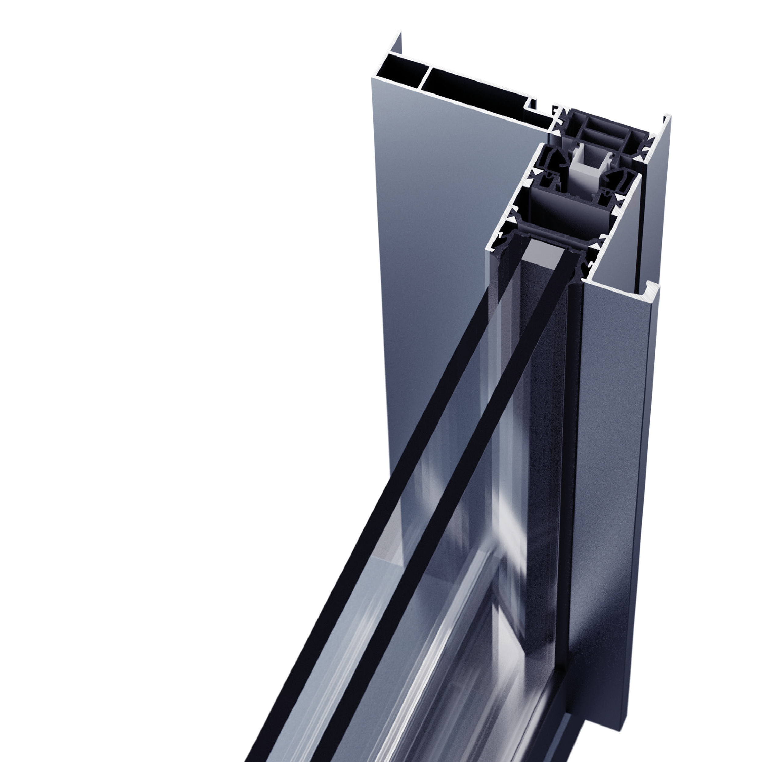 Nouvelle gâche monobloc filante menuiserie aluminium série 6700