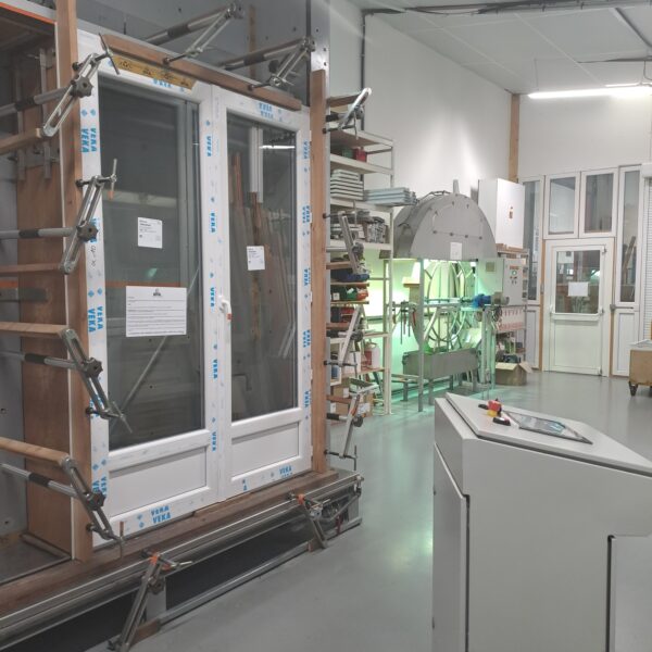 banc d'essai fenêtre pvc