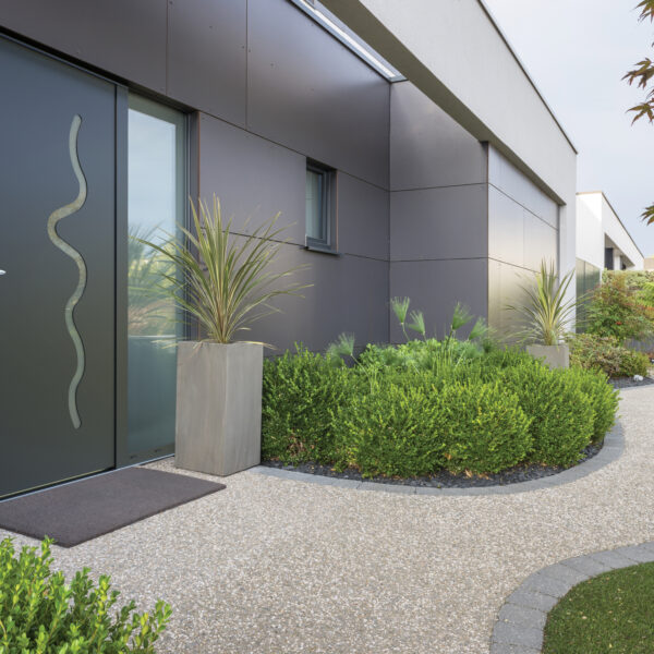 Porte d'entrée alu PASSAGE COLLECTION OSMOZEN