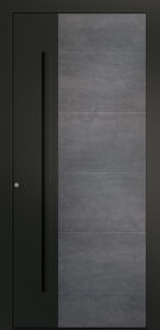 Porte d'entrée en alu carpe diem