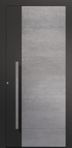 Porte d'entrée en alu carpe diem