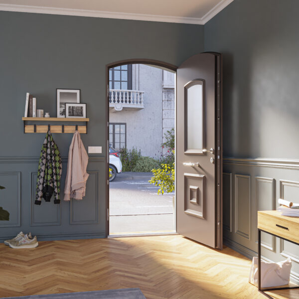 Porte d'entrée en alu CINTREL