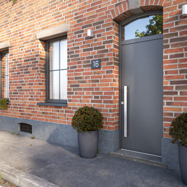 Porte d'entrée en alu CINTREL