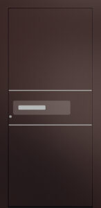 Porte d'entrée en alu carpe diem