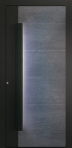 Porte d'entrée en alu carpe diem