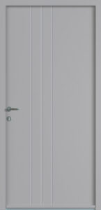 Porte d'entrée passage moderne