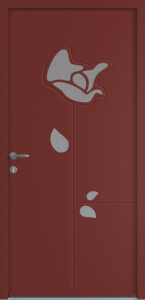 Porte d'entrée passage moderne