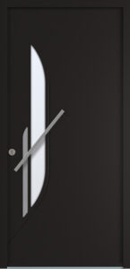 Porte d'entrée passage moderne