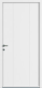 Porte d'entrée passage moderne