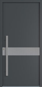 Porte d'entrée passage moderne