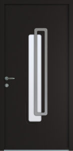 Porte d'entrée passage moderne