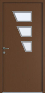 Porte d'entrée passage moderne