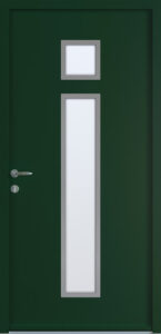 Porte d'entrée passage moderne