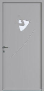 Porte d'entrée passage moderne