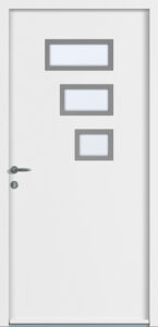 Porte d'entrée passage moderne