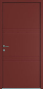 Porte d'entrée passage moderne