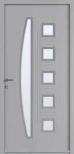 Porte d'entrée passage moderne