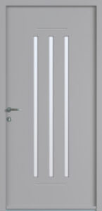 Porte d'entrée passage moderne