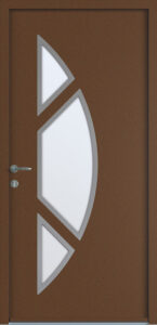 Porte d'entrée passage moderne