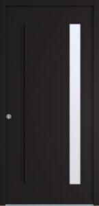 Porte d'entrée passage moderne