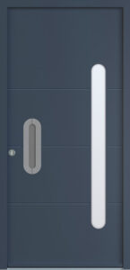 Porte d'entrée passage moderne