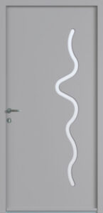 Porte d'entrée passage moderne