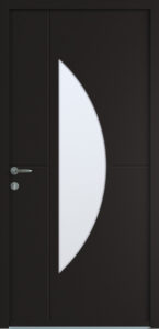 Porte d'entrée passage moderne