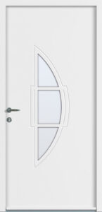 Porte d'entrée passage moderne