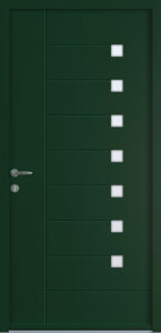 Porte d'entrée passage moderne