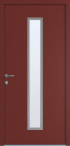 Porte d'entrée passage moderne