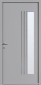 Porte d'entrée passage moderne