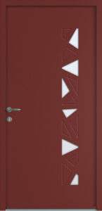 Porte d'entrée passage moderne