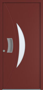 Porte d'entrée passage moderne