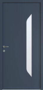 Porte d'entrée passage moderne