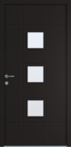 Porte d'entrée passage moderne