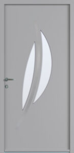 Porte d'entrée passage moderne