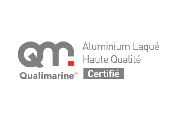 Logo Qualimarine, label de qualité pour le traitement de surface de l’aluminium