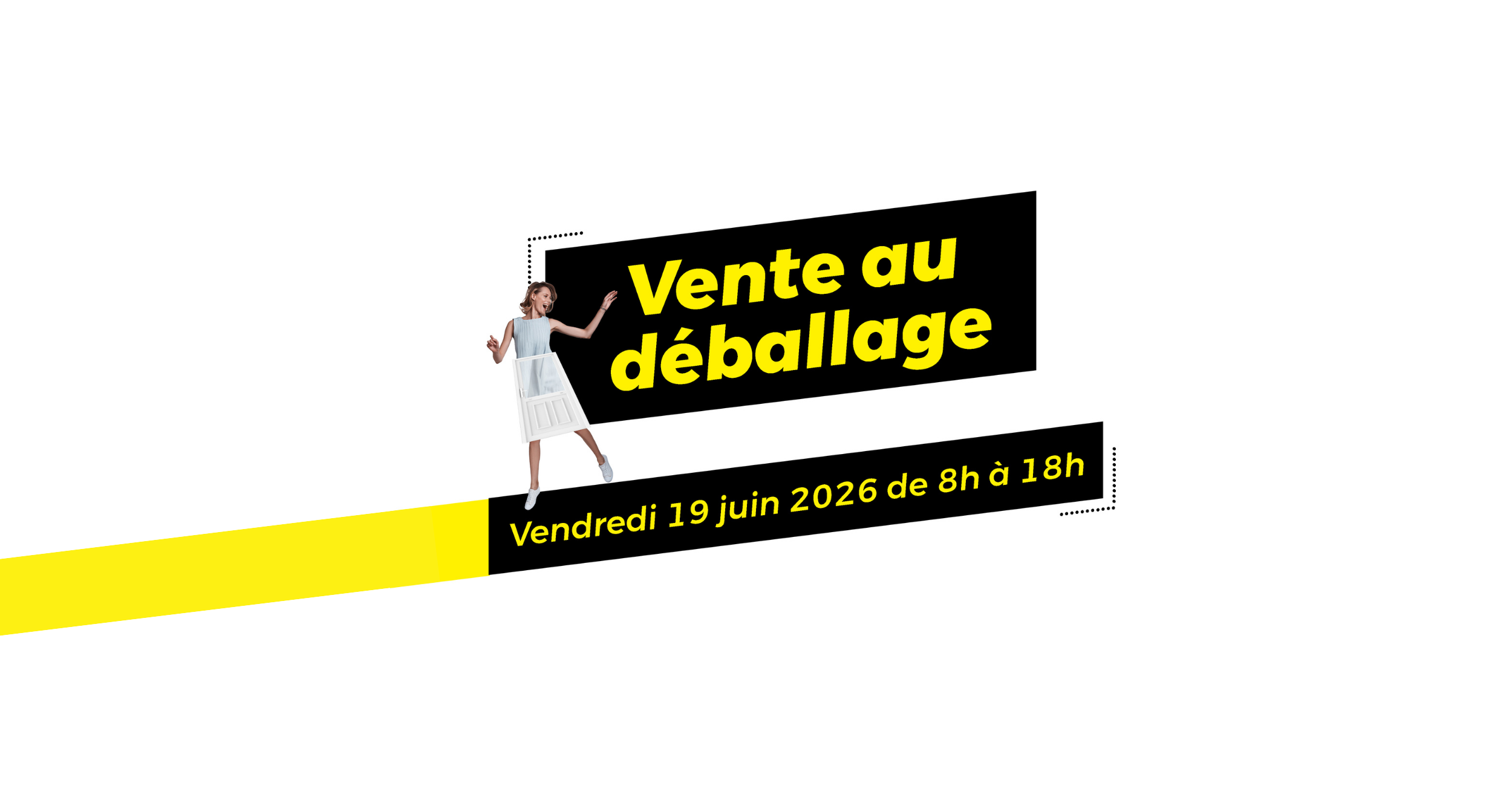 vente au déballage de menuiseries à prix attractifs