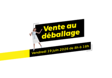 vente au déballage de menuiseries à prix attractifs
