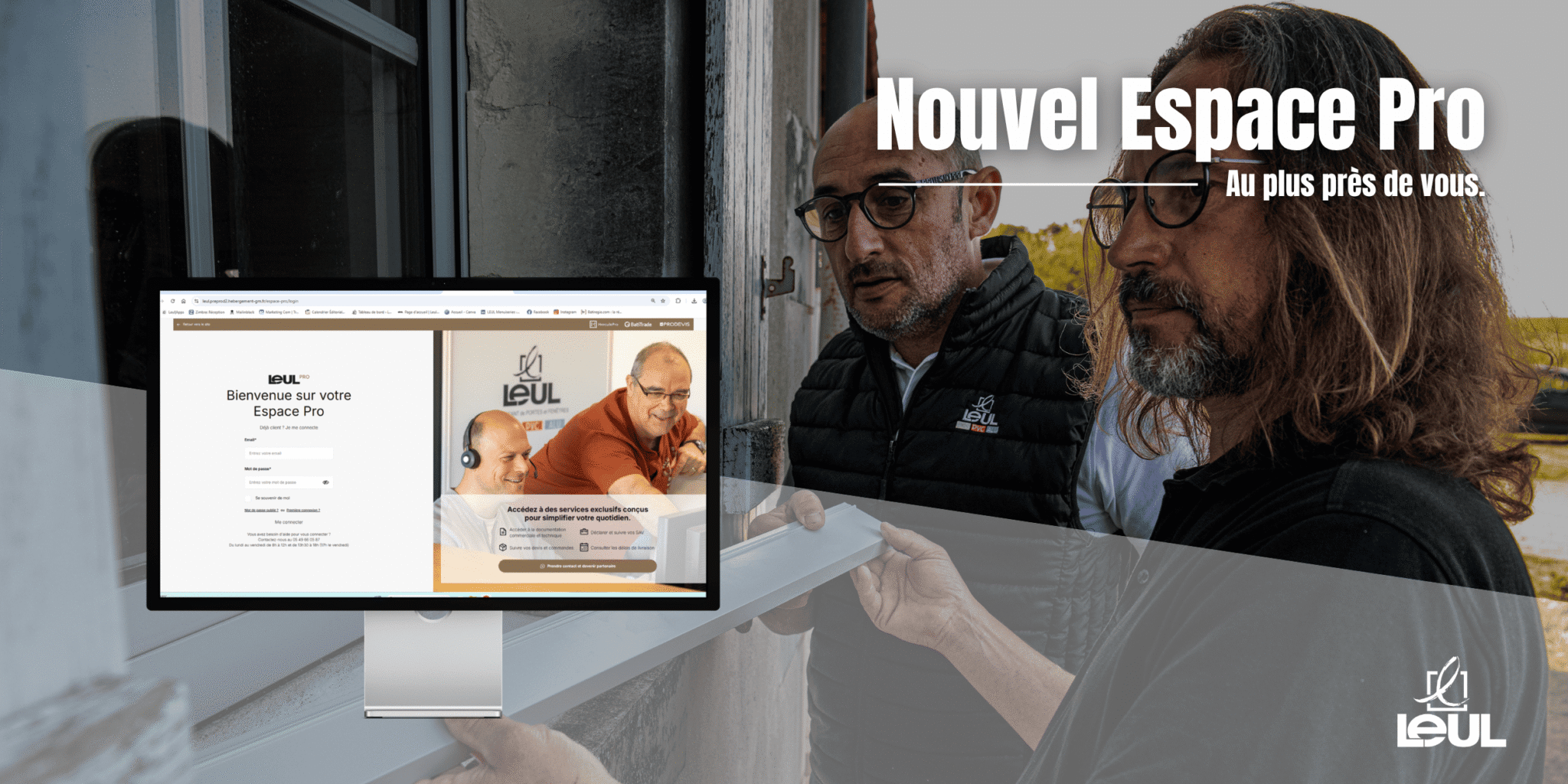 leul menuiseries - fabricant de portes et fenêtres sur mesure en bois, pvc et aluminium