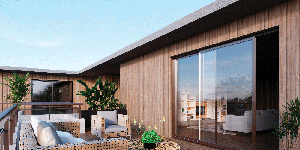 baie vitrée alu 6700 leul menuiseries